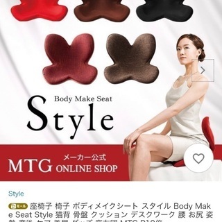 MTG 骨盤サポートチェアの画像