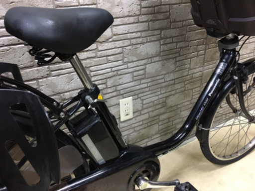 東京23区配達無料　新基準 Panasonic パナソニック ビビチャイルド　13.2Ah リチウム 電動自転車☆中古☆26インチ