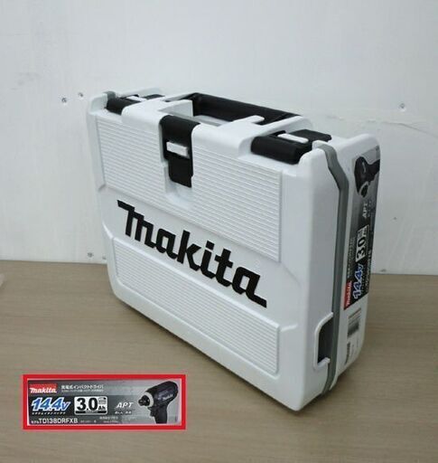 マキタ 充電式インパクトドライバ TD138DRFX ブラック バッテリBL1430×2本 充電器DC18RF ケース付 makita