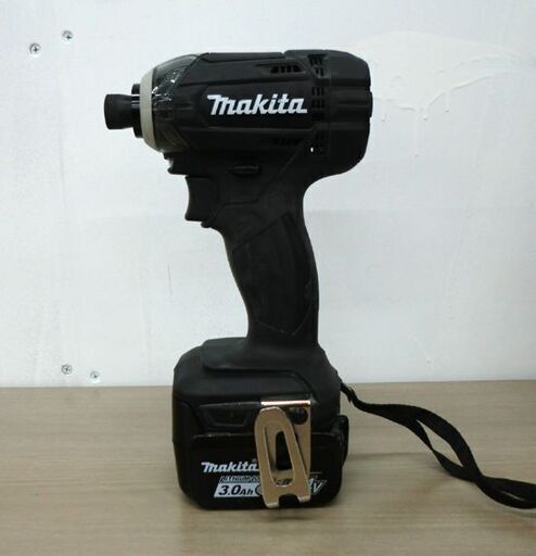 マキタ 充電式インパクトドライバ TD138DRFX ブラック バッテリBL1430×2本 充電器DC18RF ケース付 makita