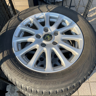 195/60r15 タイヤホイールセット　ブリジストン　ブリザッ...