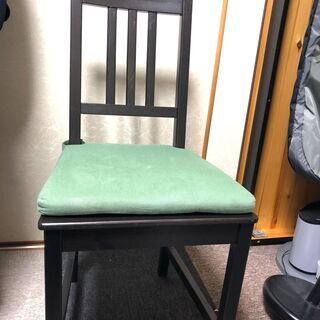 IKEA ダイニングチェア STEFAN + チェアパッド JU...