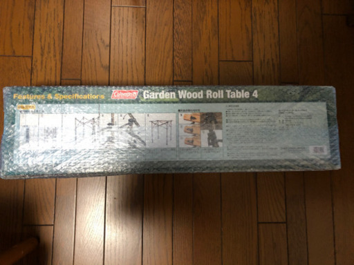 Coleman ガーデンウッドロールテーブル4 (110)