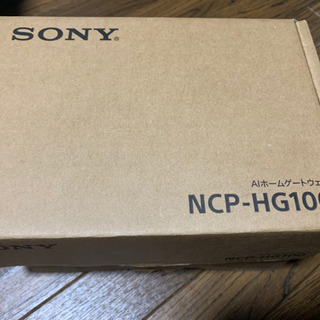 SONY AIホームゲートウェイ 室内コミュニケーションカメラセット