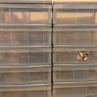 5段チェスト　2個セットの画像