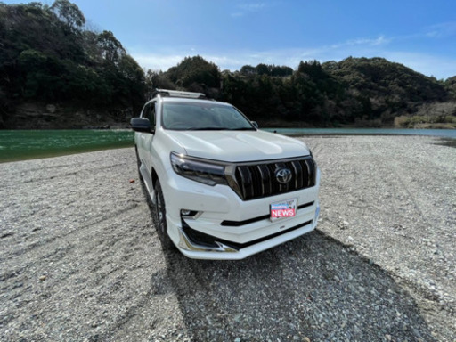 プラド150後期　モデリスタフロントスポイラー＋フロントバンパー