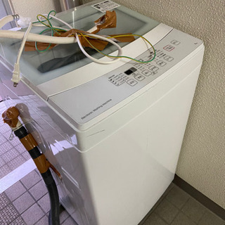 2/28限定引渡し　ニトリ　洗濯機の画像