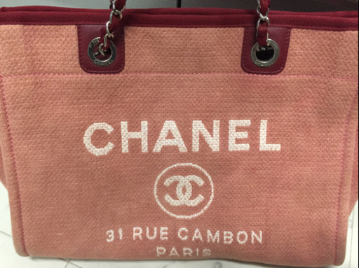 シャネル ドーヴィル トートバッグ