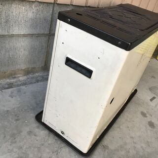 あげます 日立石油ストーブ 型式 OVH-240G しん上下式放射形 HITACHI ジャンク 昭和レトロ 1981年2月製造 40年前 ビンテージの画像
