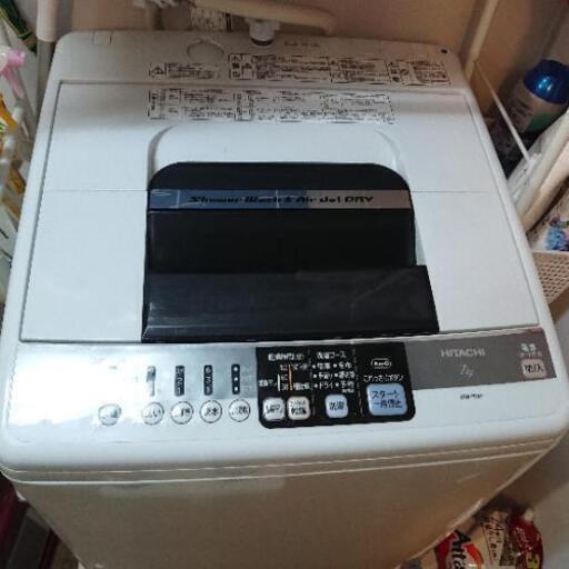 取引中【引取日限定:3/12-14】洗濯機 7kg HITACHI NW-7MY