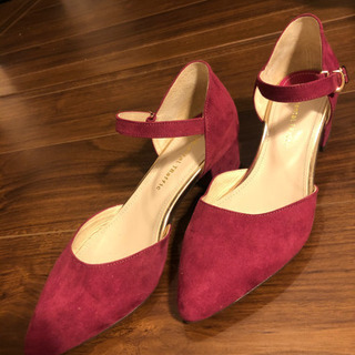 パンプス ヒール4cm サイズ37の画像