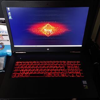 17インチ大画面ゲーミングPC　OMEN by HP 17-W203TX ゲーミングノートPC　の画像