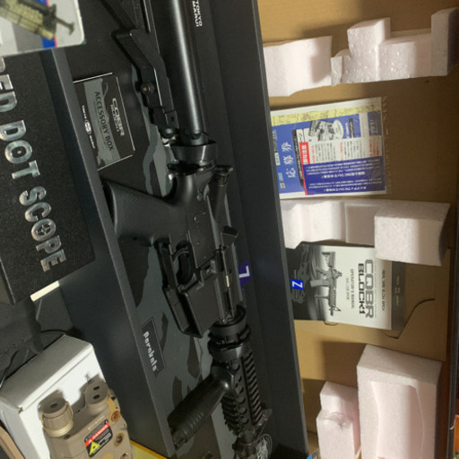 東東京マルイ M4 CQBR BLOCK1 ガスブローバックモデル 色々セット