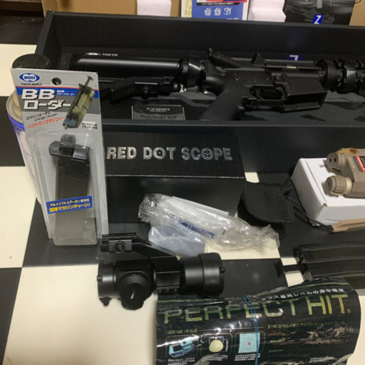 東東京マルイ M4 CQBR BLOCK1 ガスブローバックモデル 色々セット