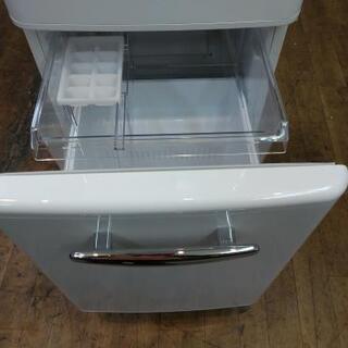 ⭐ジモティー限定特別価格⭐J033★6か月保証★レトロインバーター2ドア冷蔵庫★エディオン  ANG-RE-151-A1  2018年製        の画像