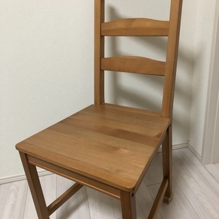 【値下げ】IKEA ダイニングチェア（4脚）ヨックモック※テーブ...