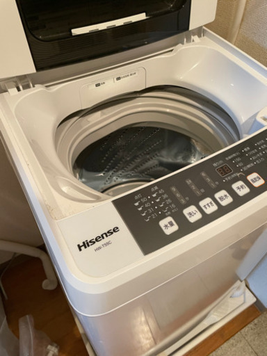 洗濯機　hisense