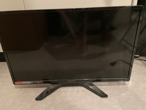 24型テレビ　Orion製