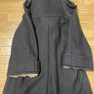 PAGE BOY 七分袖黒のコート　Mサイズの画像