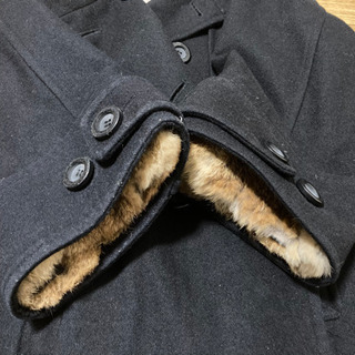 PAGE BOY 七分袖黒のコート　Mサイズの画像