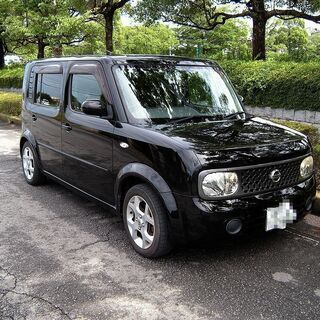 日産キューブキュービック ブラック　平成20年　フル装備　車検2...