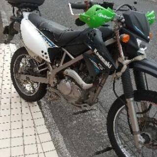 KLX125林道カスタム　お話中
