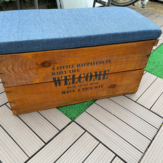 ベンチ収納　決まりました