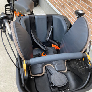 今月中に売却予定！【購入後2年以内の良品】子供2人乗せ自転車　ふらっか〜ずシュシュの画像