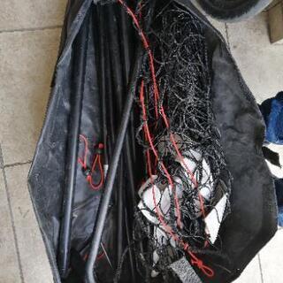 サッカーゴール　2セット　2.4 x 1.5m　ポータブルの画像