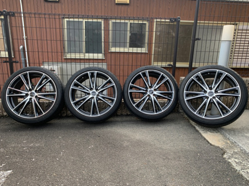 18インチアルミホイール4本セット　ウィッシュプリウス