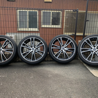 18インチアルミホイール4本セット　ウィッシュプリウス