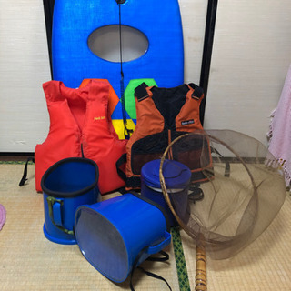 取り引き決定:川遊び用品　7点セット　の画像