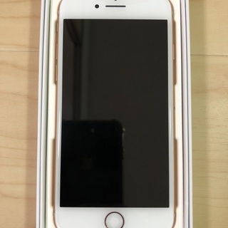iphone8 64Ｇ　SIMロック解除済み　バッテリー100% ディスプレイ新品交換済みの画像