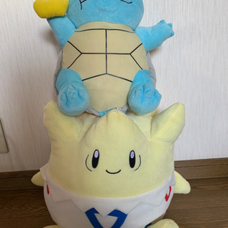 ポケモン　ぬいぐるみ　ゼニガメ•トゲピー