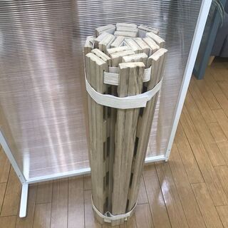 1000円！　ロール式　すのこベッド　　㈱ナカムラ　　全長190㎝の画像