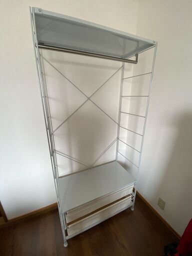 【取引中】無印良品 スチールユニットシェルフセット