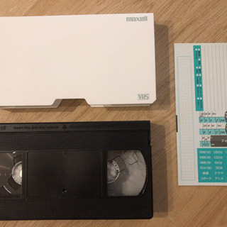 ⭐︎新品未使用　ビデオテープ　3本まとめて　VHS   maxell⭐︎の画像