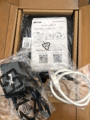 (未使用) バッファロー　wifiルーター
