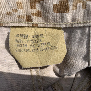 米軍、アメリカ軍、海兵隊、キャップ、戦闘服、上下、セットの画像
