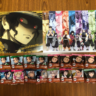 鬼滅の刃×コメダ珈琲店　第1.2弾コンプリート　クリアファイル&豆菓子