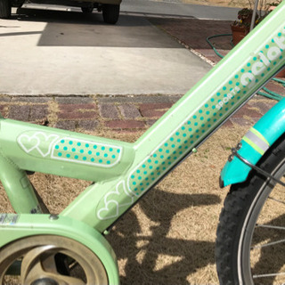 子ども用自転車(22インチ)グリーン(３月６日、７日引取限定)の画像