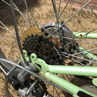 子ども用自転車(22インチ)グリーン(３月６日、７日引取限定)の画像