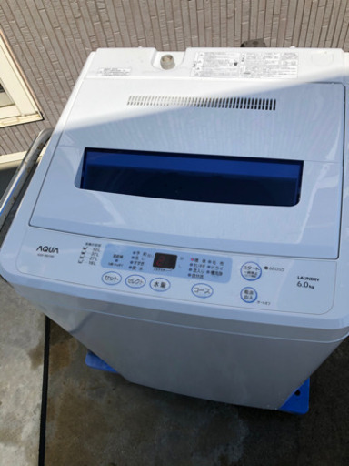 ハイアール　全自動洗濯機　AQUA AQW-S601 2012年製　6kg