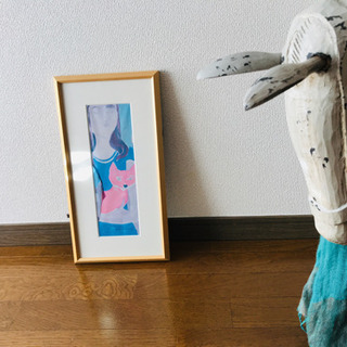 絵　額縁は世界堂です