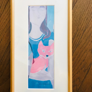 絵　額縁は世界堂ですの画像
