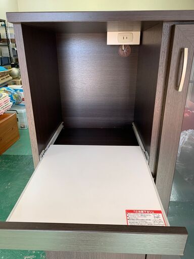 ★レンジボード★ ハイカウンター ミドルサイズ キッチンカウンター 台所 レンジ台 食器棚