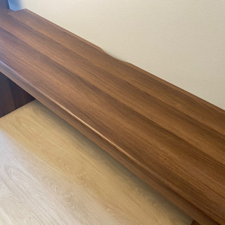 美品　PCデスク　ディスプレイラック棚　セットの画像