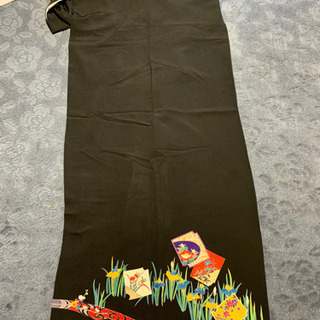 正絹 着物留袖♡レトロ柄♡ひおく外し品♡中古美品早い者勝ち