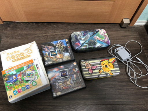 【本日手渡し可能】Newニンテンドー3DSLL本体＋ゲーム3本セット