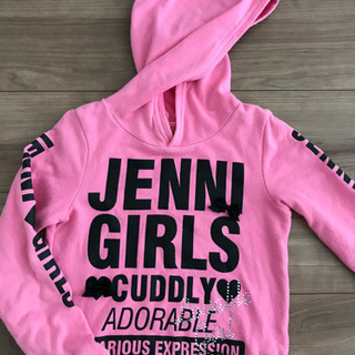 Jenni⭐︎長袖チュニックワンピース⭐︎ピンク⭐︎140㎝の画像